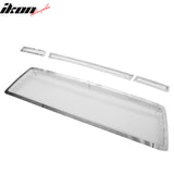 2010-2013 Toyota Tundra Chrome Mesh Style Front Bumper Upper Lower Grille 4PCS Set