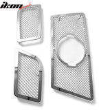 2008-2015 Nissan Titan Mesh Style Front Bumper Grille Chrome Stainless Steel
