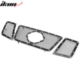 2008-2015 Nissan Armada Grille Stainless Steel Mesh Style + Chrome Rivets