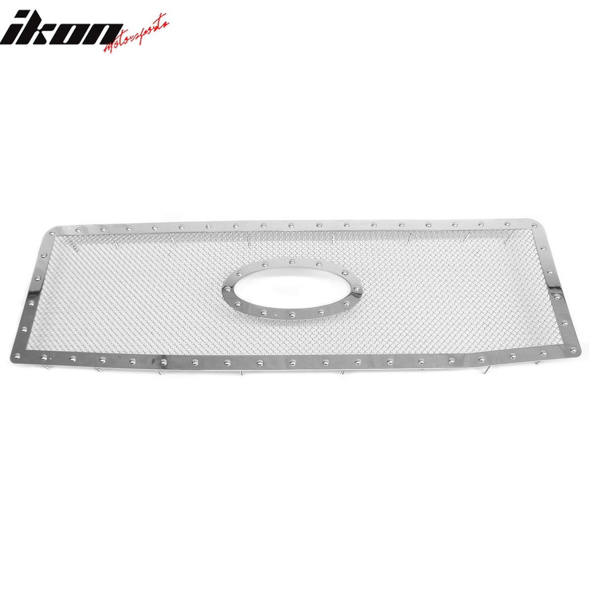 2009-2014 Ford F-150 XLT Grille Chrome Stainless Steel Mesh Chrome Rivet