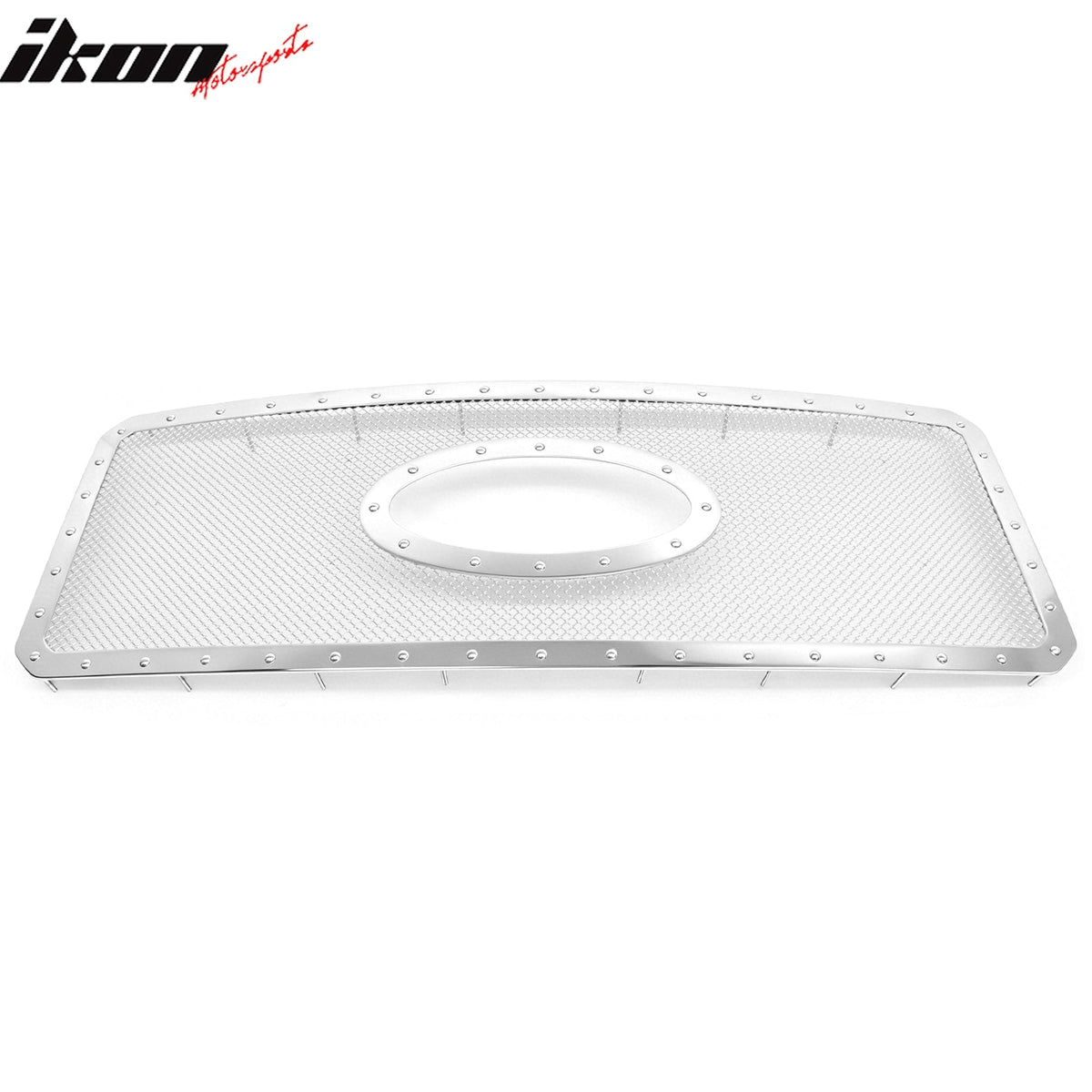 2011-2016 Ford F-250 F-350 F-450 Super Duty Mesh Grille Chrome Stainless Steel