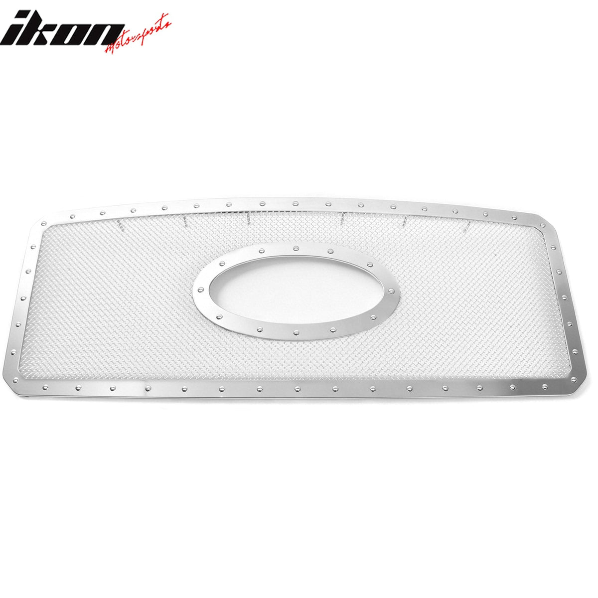 2011-2016 Ford F-250 F-350 F-450 Super Duty Mesh Grille Chrome Stainless Steel