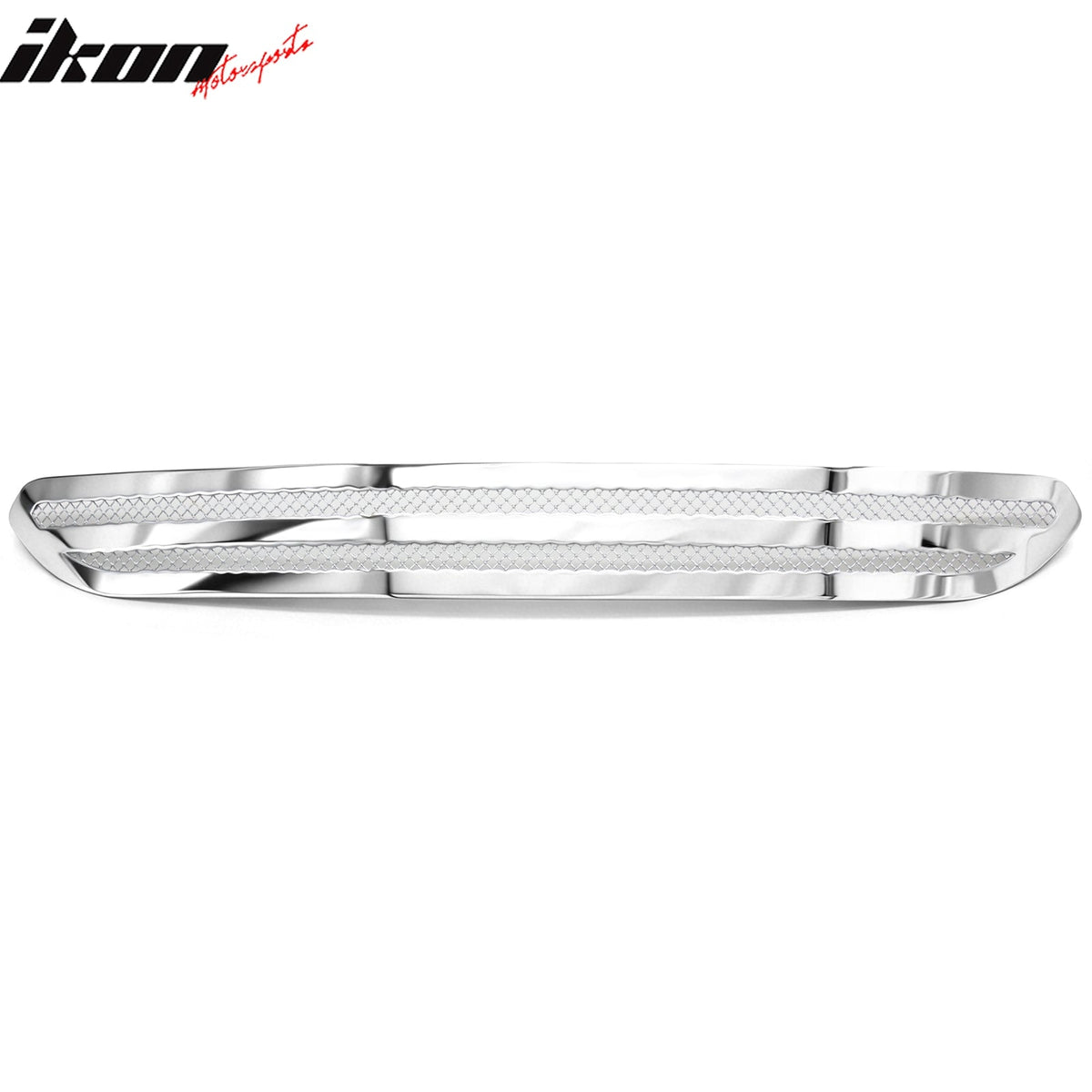 2010-2012 Ford Fusion Front Bumper Hood Grille Cover Trim Chrome Mesh Style