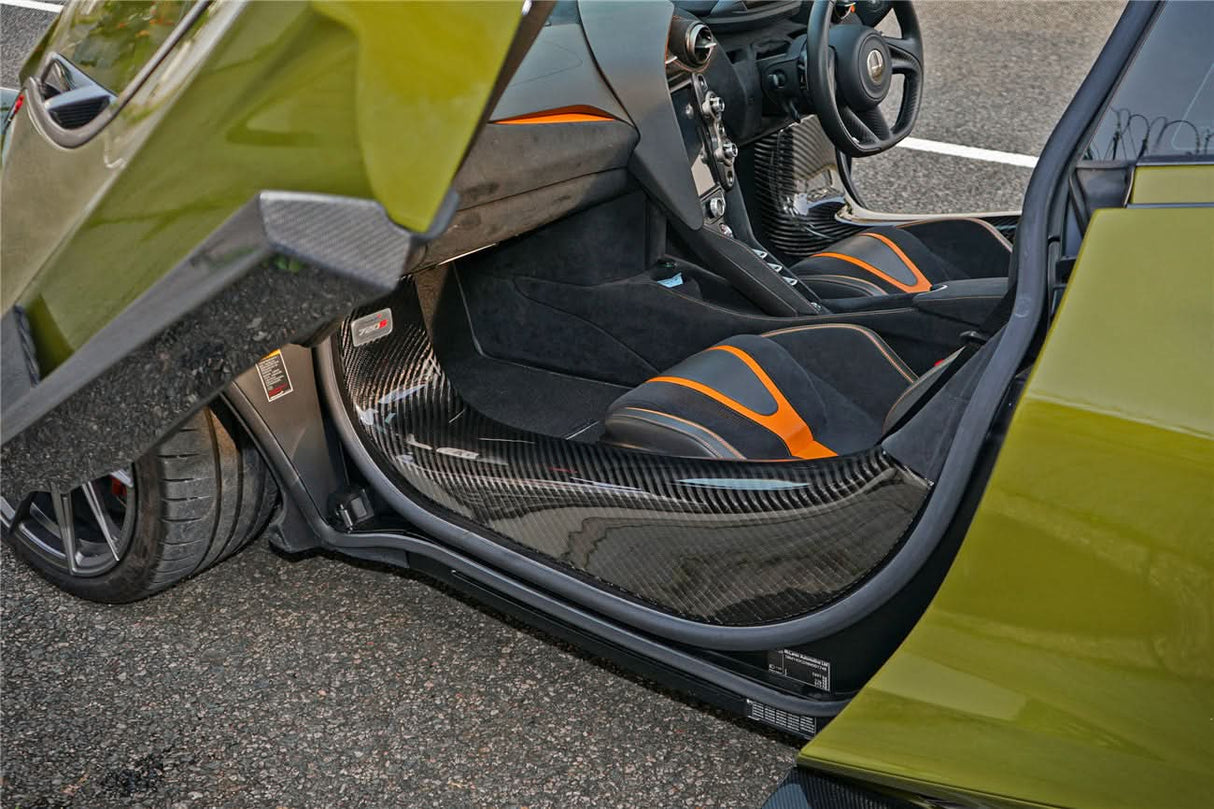 2017-2023 McLaren 720s,750s, 765LT Dry Carbon Fiber Door Sills
