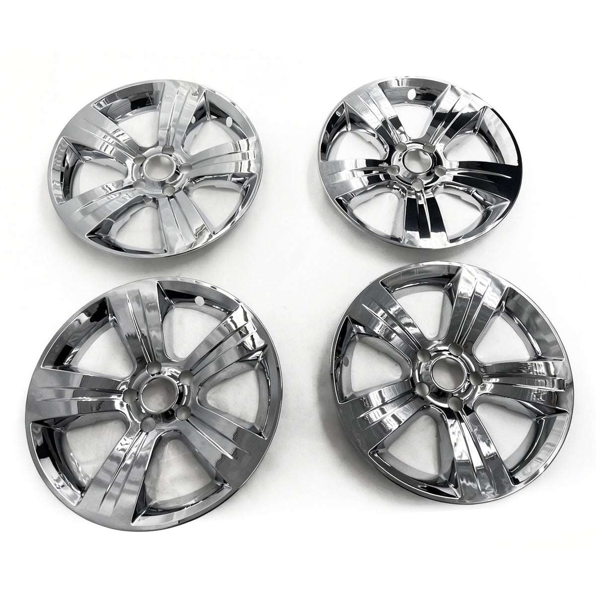 2011-2016 Jeep Compass& Patriot Chrome 17" Wheel Covers Hubcaps Rim Plastic 4PCS Set