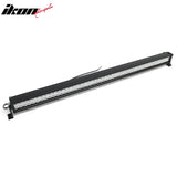 49" 288W 96 LED 2 Row 30 Flood Center + 60 Flood Outer LED Work Light Bar Spot Flood Combo Truck SUV ATV Off Road For Universal Black