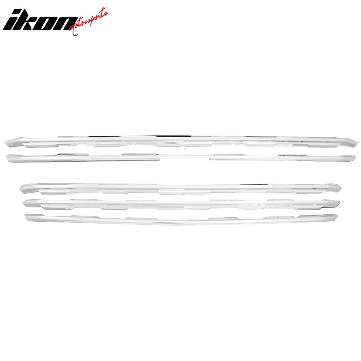 2015-2020 Chevy Colorado Chrome Front Bumper Upper Insert Grille ABS