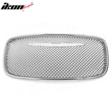 2015-2023 Chrysler 300 Front Bumper Hood Grille Cover Chrome Mesh Style