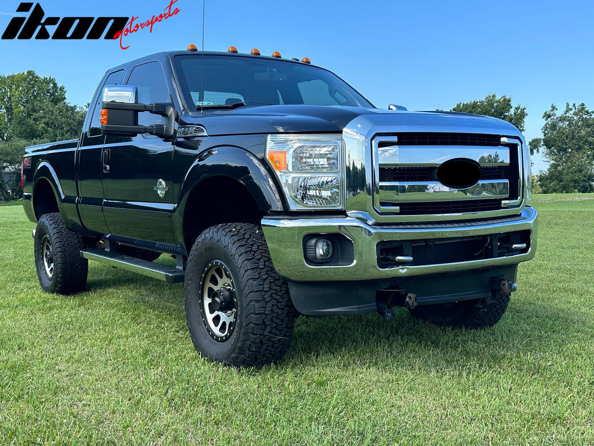 2011-2016 Ford F-250 OE Style Chrome Front Bumper Insert Grille ABS