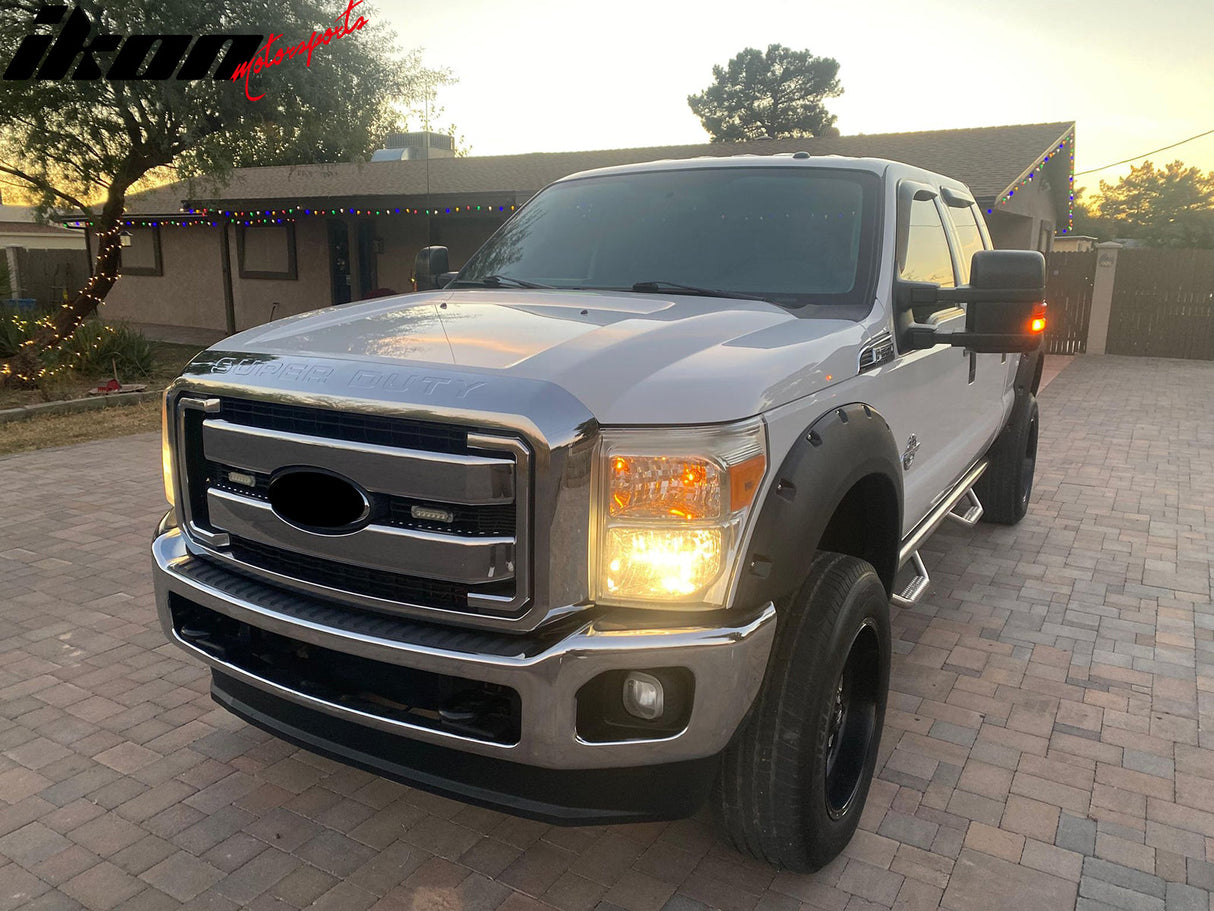 2011-2016 Ford F-250 OE Style Chrome Front Bumper Insert Grille ABS