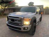 2011-2016 Ford F-250 OE Style Chrome Front Bumper Insert Grille ABS