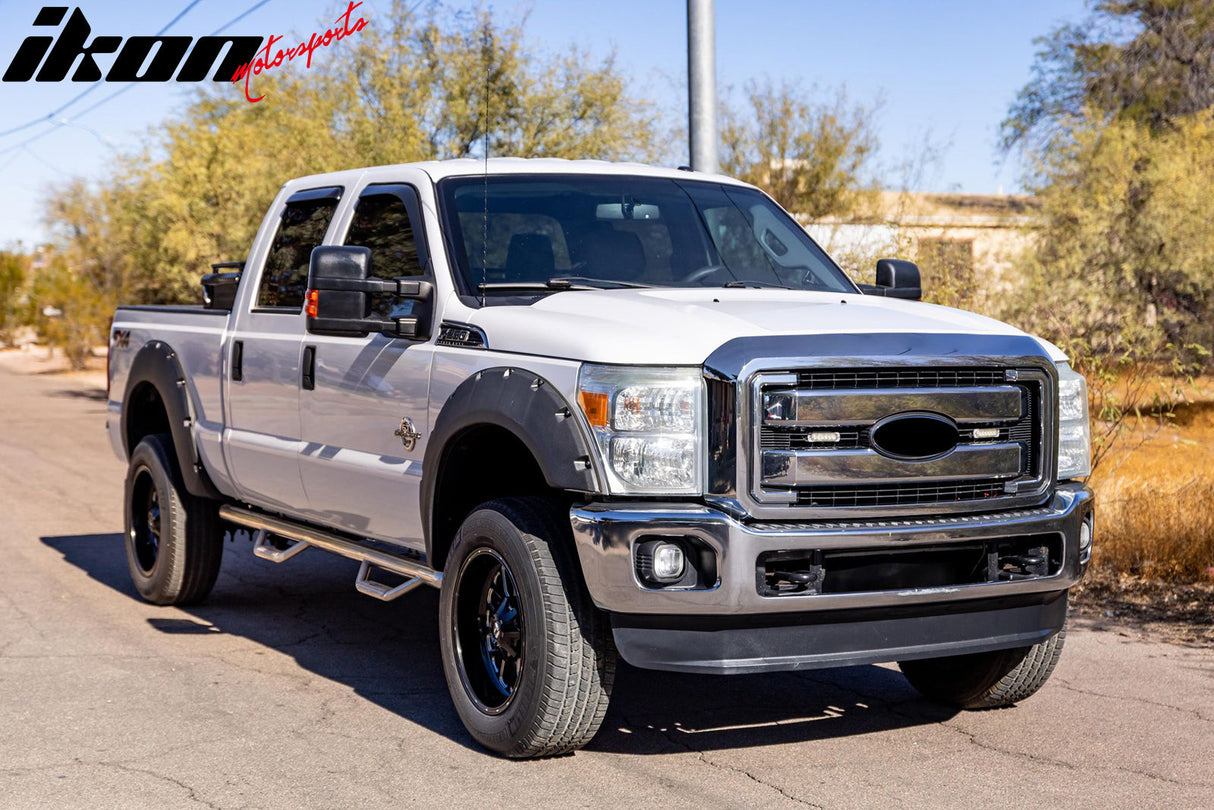 2011-2016 Ford F-250 OE Style Chrome Front Bumper Insert Grille ABS