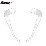 2010-2012 Hyundai Tucson Chrome Front Bumper Upper Insert Grille ABS