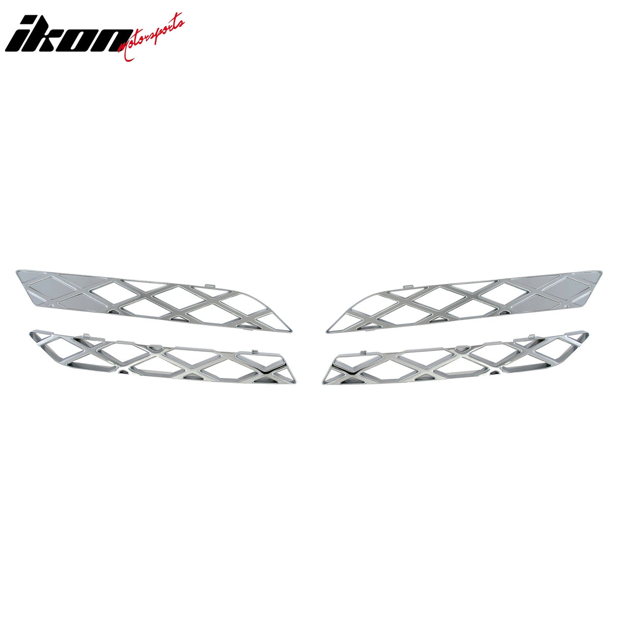 2011-2012 Toyota Corolla L/LE Chrome Front Bumper Insert Grille ABS