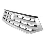 2011-2013 Toyota Highlander Chrome Front Bumper Hood Insert Grille ABS