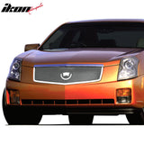2003-2007 Cadillac CTS Mesh Style Front Bumper Hood Mesh Grille Chrome