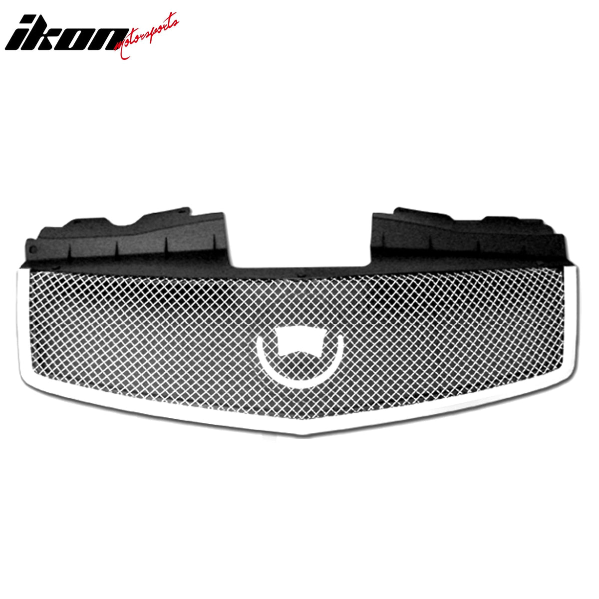 2003-2007 Cadillac CTS Mesh Style Front Bumper Hood Mesh Grille Chrome