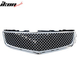 2008-2013 Cadillac CTS 4Dr Performance Style Upper Grille Chrome ABS