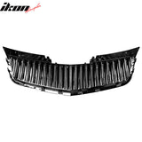 2006-2011 Cadillac DTS Vertical Style Upper Grille Grill Chrome ABS