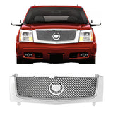 2002-2006 Cadillac Escalade Mesh Bumper Hood Mesh Grille Chrome ABS