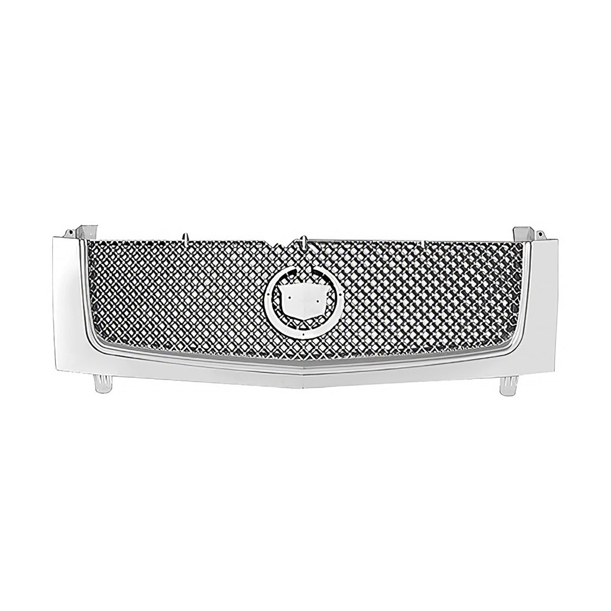2002-2006 Cadillac Escalade Mesh Bumper Hood Mesh Grille Chrome ABS
