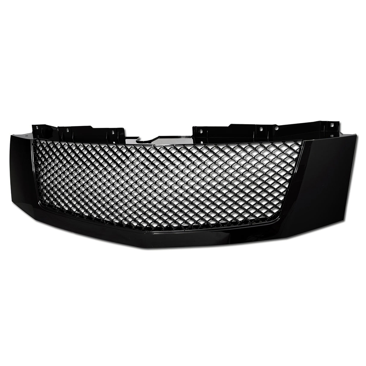 2007-2014 Cadillac Escalade Mesh Style Front Bumper Grille Black ABS