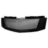2007-2014 Cadillac Escalade Mesh Style Front Bumper Grille Black ABS