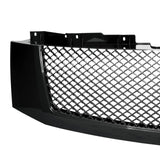 2007-2014 Cadillac Escalade Mesh Style Front Bumper Grille Black ABS