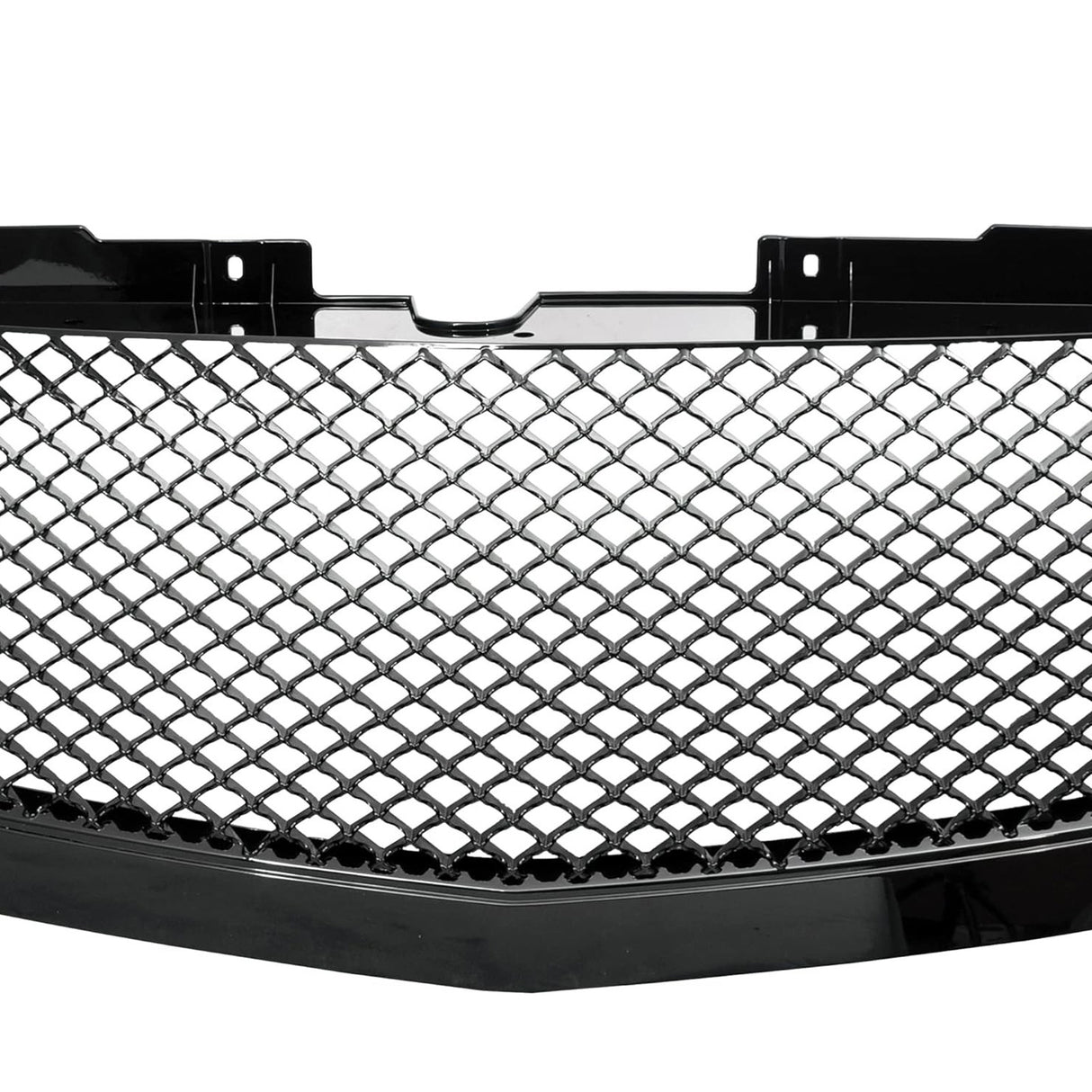 2007-2014 Cadillac Escalade Mesh Style Front Bumper Grille Black ABS