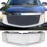 2007-2014 Cadillac Escalade Mesh Style Front Bumper Grille Chrome ABS