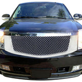 2007-2014 Cadillac Escalade Mesh Style Front Bumper Grille Chrome ABS