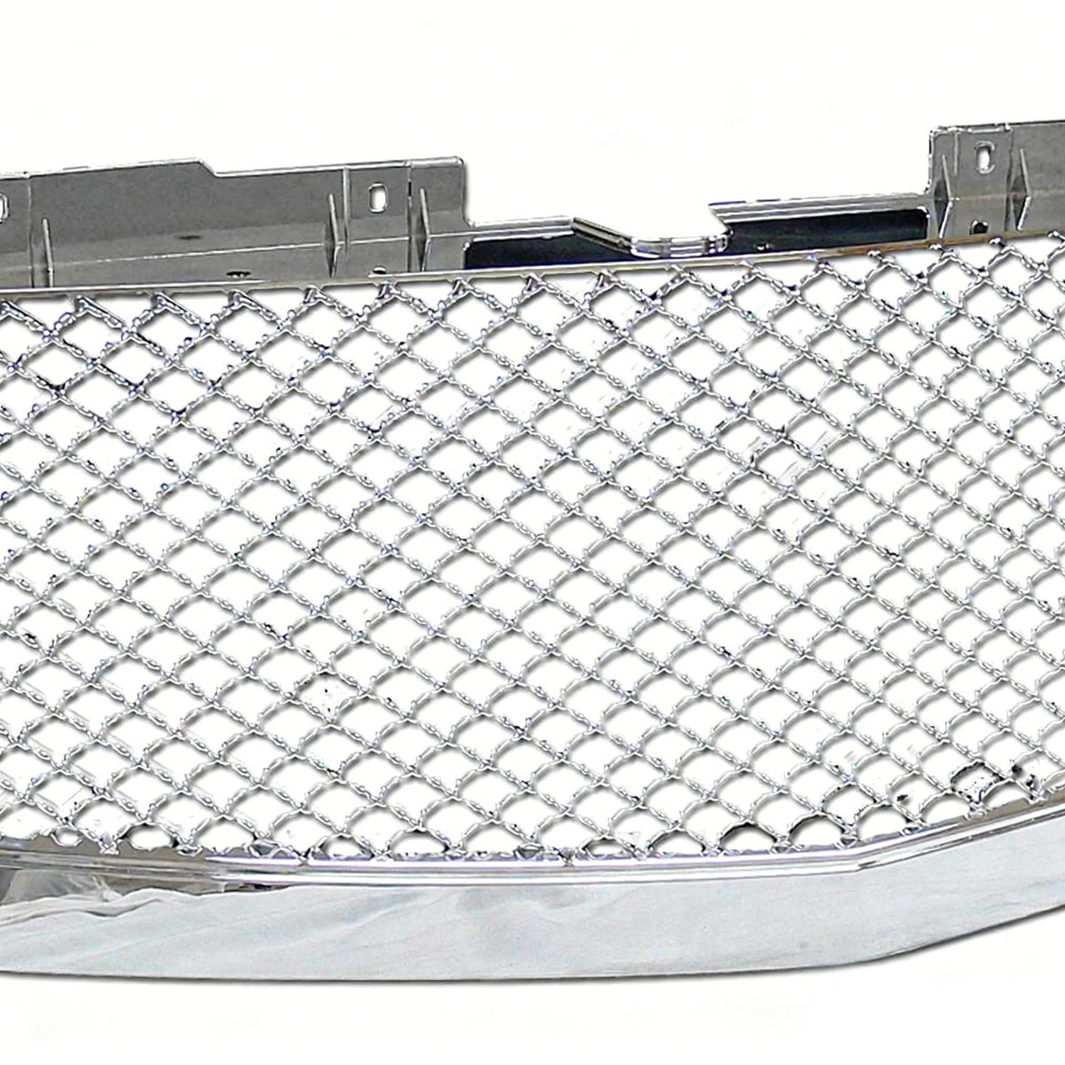 2007-2014 Cadillac Escalade Mesh Style Front Bumper Grille Chrome ABS