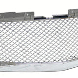 2007-2014 Cadillac Escalade Mesh Style Front Bumper Grille Chrome ABS