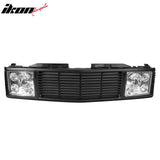 1994-1998 Chevy/GMC C/K1500/2500/3500 ABS Grille W/ Chrome Headlights