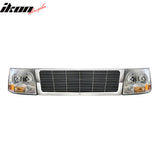 1999-2002 Silverado 1500/1500 HD/2500/2500 HD/3500 Grill W/ Headlights