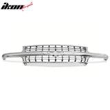 1999-2002 Silverado 1500 2500 3500 HD Suburban Tahoe OE Style Chrome Front Grille