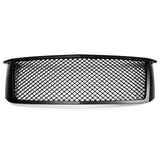 2015-2020 Chevrolet Tahoe & Suburban Front Bumper Hood Upper Grille Replacement Black ABS Plastic Mesh Style