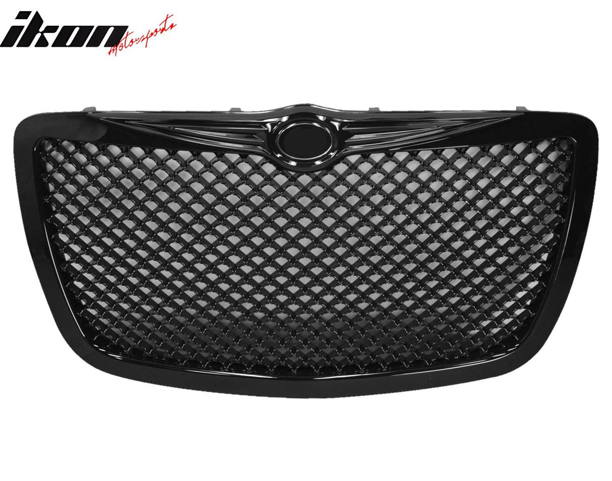 2005-2010 Chrysler 300 300C Bentley Style Front Upper Grille B Emblem