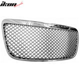 2011-2014 Chrysler 300C Mesh Style ABS Front Hood Mesh Grille - Chrome