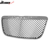 2011-2014 Chrysler 300C Mesh Style ABS Front Hood Mesh Grille - Chrome