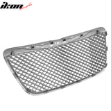2011-2014 Chrysler 300C Mesh Style ABS Front Hood Mesh Grille - Chrome