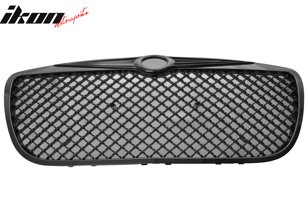 2004-2006 Chrysler Sebring Bentley Style Front Upper Grille + B Emblem