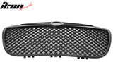 2004-2006 Chrysler Sebring Bentley Style Front Upper Grille + B Emblem