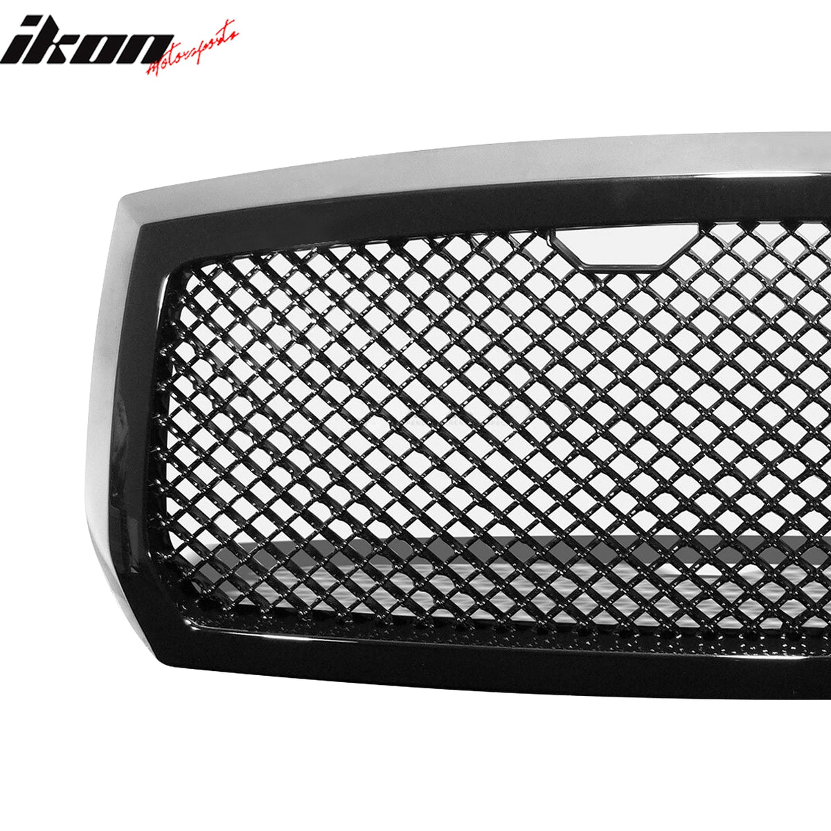 2005-2007 Dodge Dakota Mesh Style Gloss Black Front Upper Grille ABS