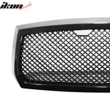 2005-2007 Dodge Dakota Mesh Style Gloss Black Front Upper Grille ABS