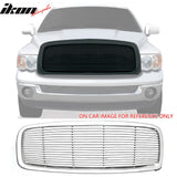 2002-2005 Ram 1500/2500/3500 Horizontal Billet Style Grille Chrome