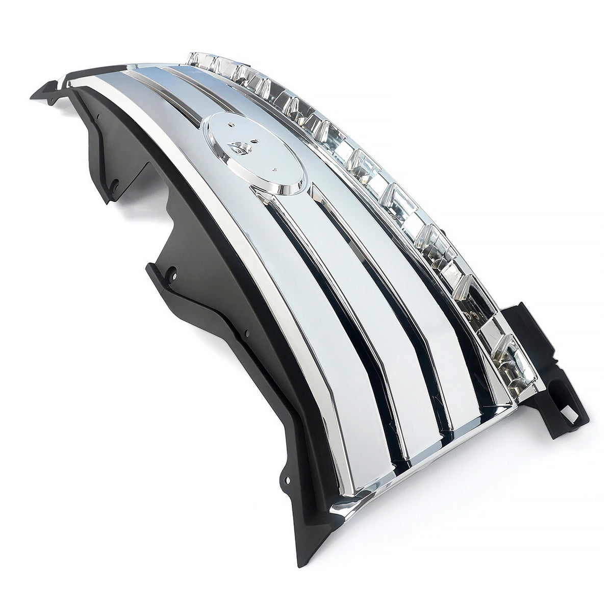 2007-2010 Ford Edge Horizontal Bar W/Mesh Style Chrome Front Grille