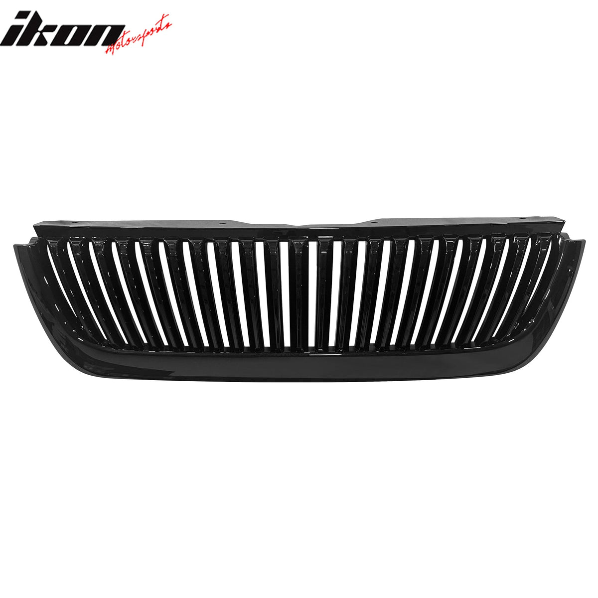 2002-2005 Ford Explorer Vertical Bar Gloss Black Front Upper Grille