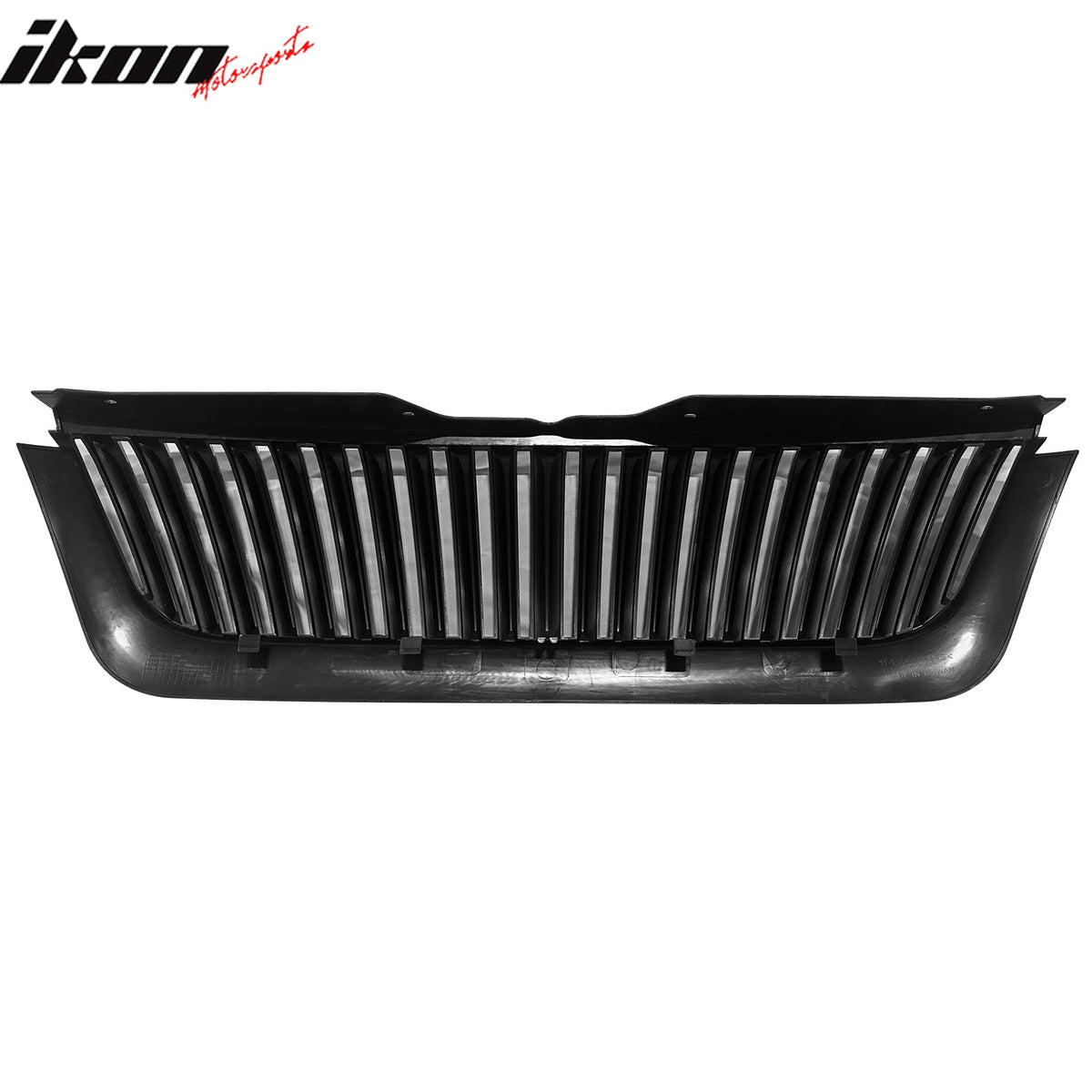 2002-2005 Ford Explorer Vertical Bar Gloss Black Front Upper Grille