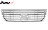 2002-2005 Ford Explorer OE Style Front Bumper Upper Grille Chrome ABS